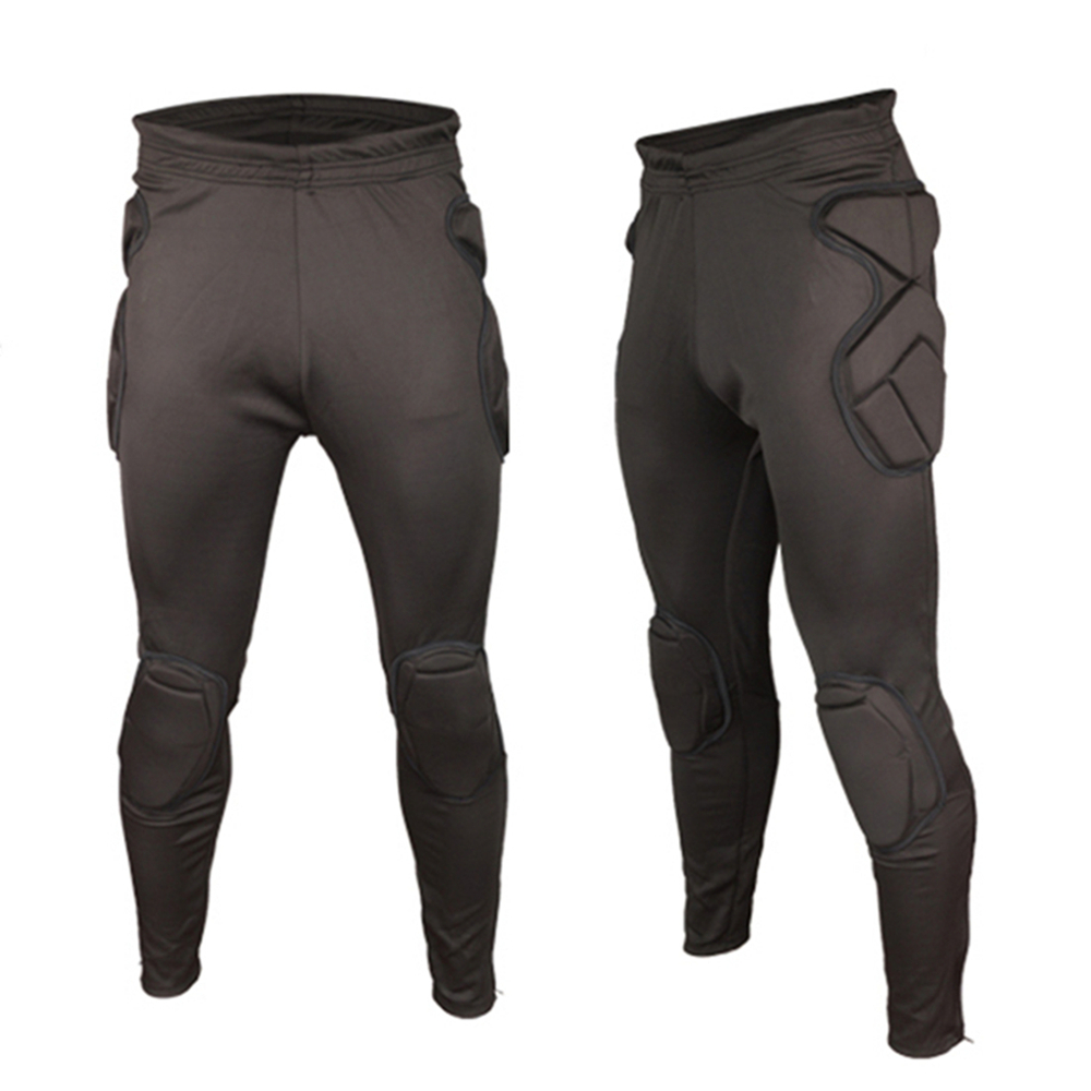 Pantalon de Football américain pour hommes, pantalon d'entraînement de Football, Kits de sport de gardien de but, éponge EVA, short de gardien de