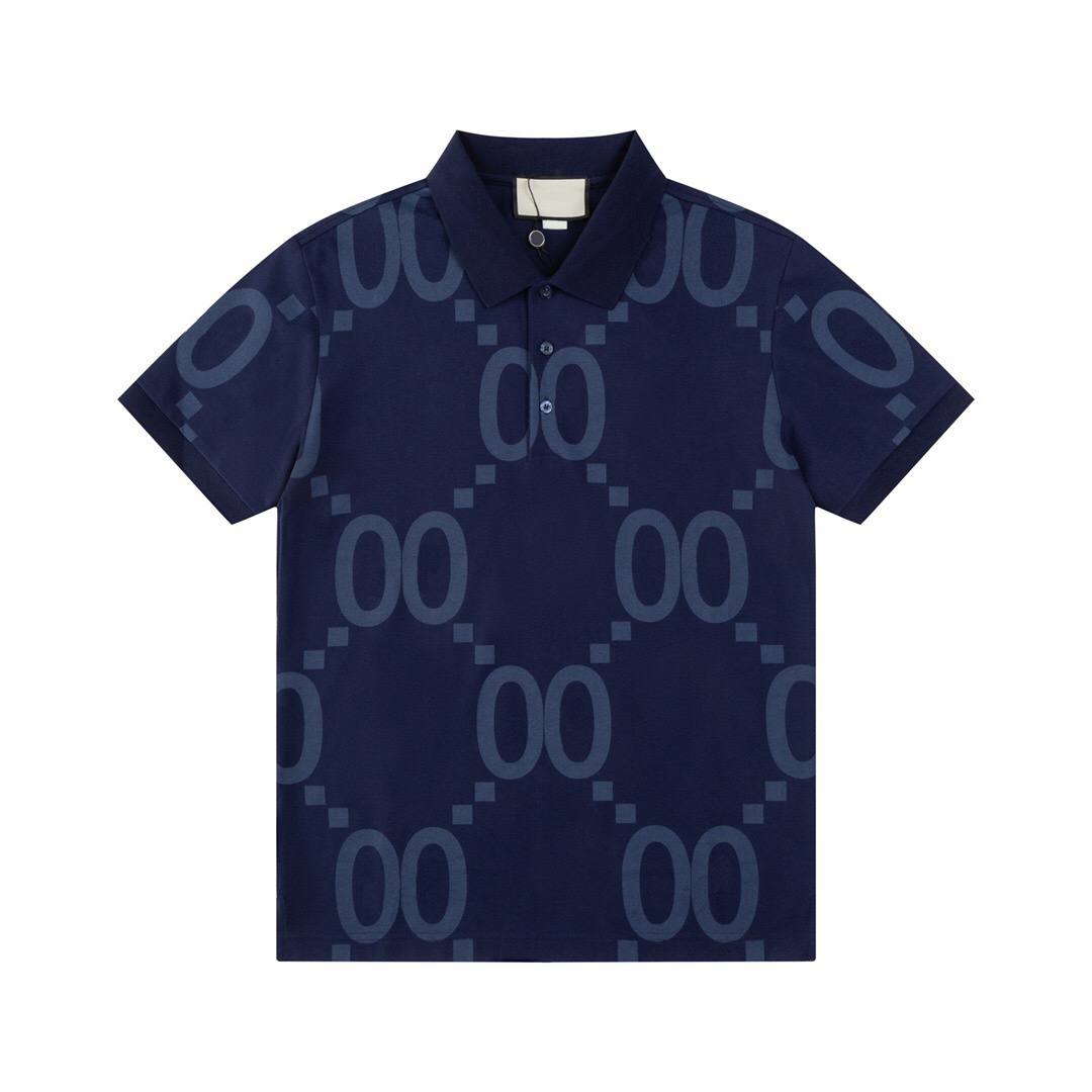 Mens Polo Designer Man T Shirts Casual Men Golf Summer Polos Shirt Embroidery High Street Trend Top Tee Asian size M-3XL