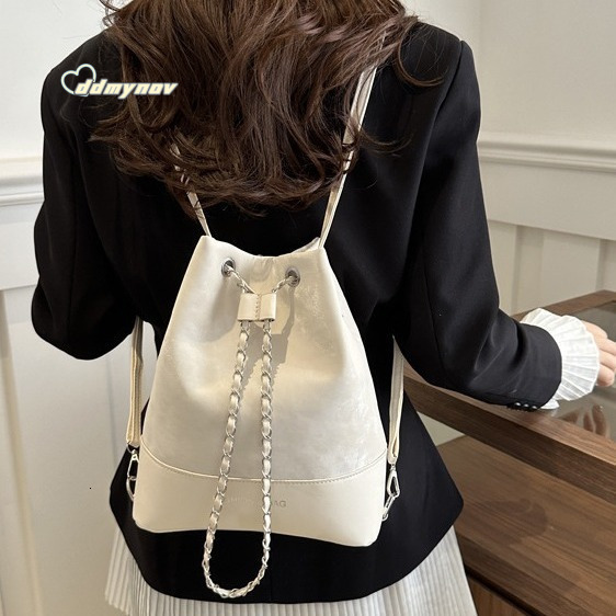Body de grande capacité Bodet Single Double épaule deux en un sac Nouvelle chaîne de conception de niche Sac à dos de voyage polyvalent DDMynov