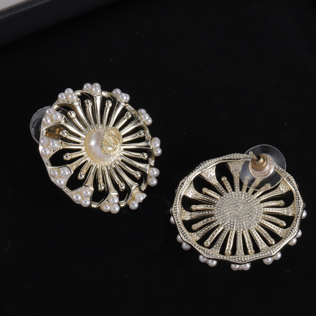 Boucles d'oreilles à goujon rondes rétro pour femmes, boucles d'oreilles de créateurs luxueuses et simples, bijoux, cadeaux de mariage