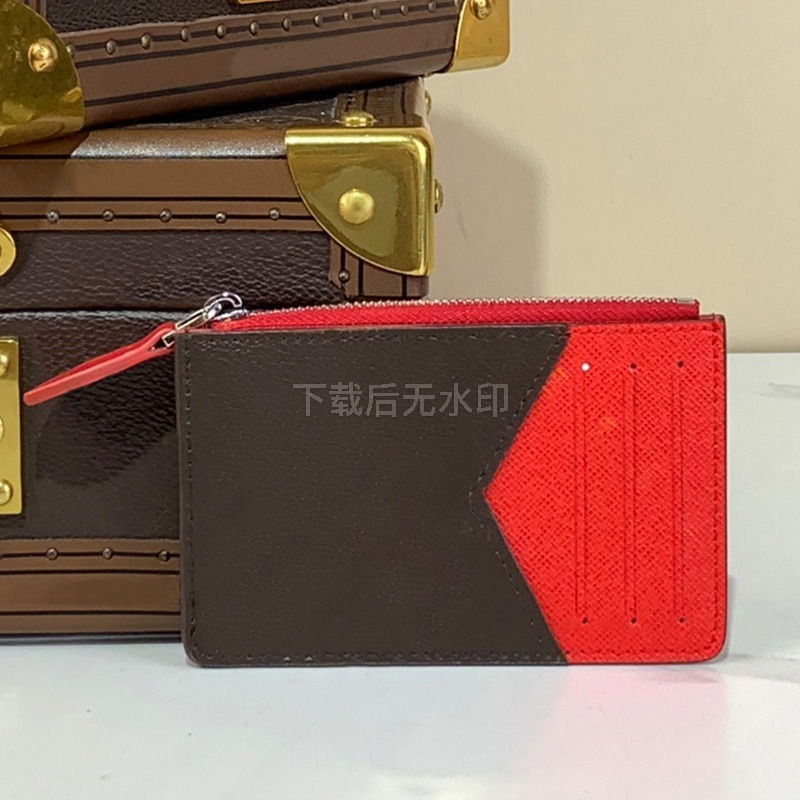 Designer Luxury Romy Card Holder Wallet Coin Purse Key Pouch Business Card Holder TOP Mirror Quality M12385 M12382 M12383 M12384 M12386 Pouch Purse