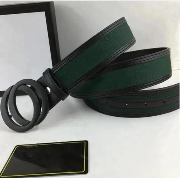 Men Women Solid Belt Womens Genuine Leather Black And White Color Bronze big buckle Designers Cowhide Belts For Mens Luxurys Waistband Width 3.8