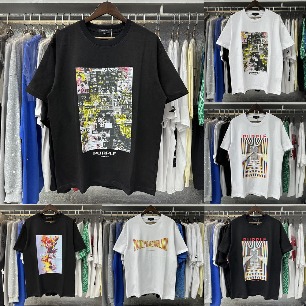 Designer Mens Tshirts Graffiti Lettre imprimer le modèle de lettre Hip Hop Tees Unisexe American High Street Half Mancheve Shirt Tabill