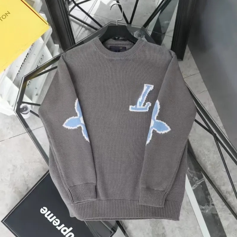 Paris women sweater Top designer Luxury Casual Loose pull Alphabet Print For Street Mens and Women Sweaters O Neck Long Sleeve Jumper 2025