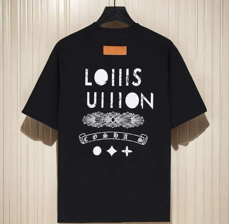 Men's T-Shirts Summer fashion casual men's and women's new T-shirt designer luxury cotton fashion short sleeved round neck new men�