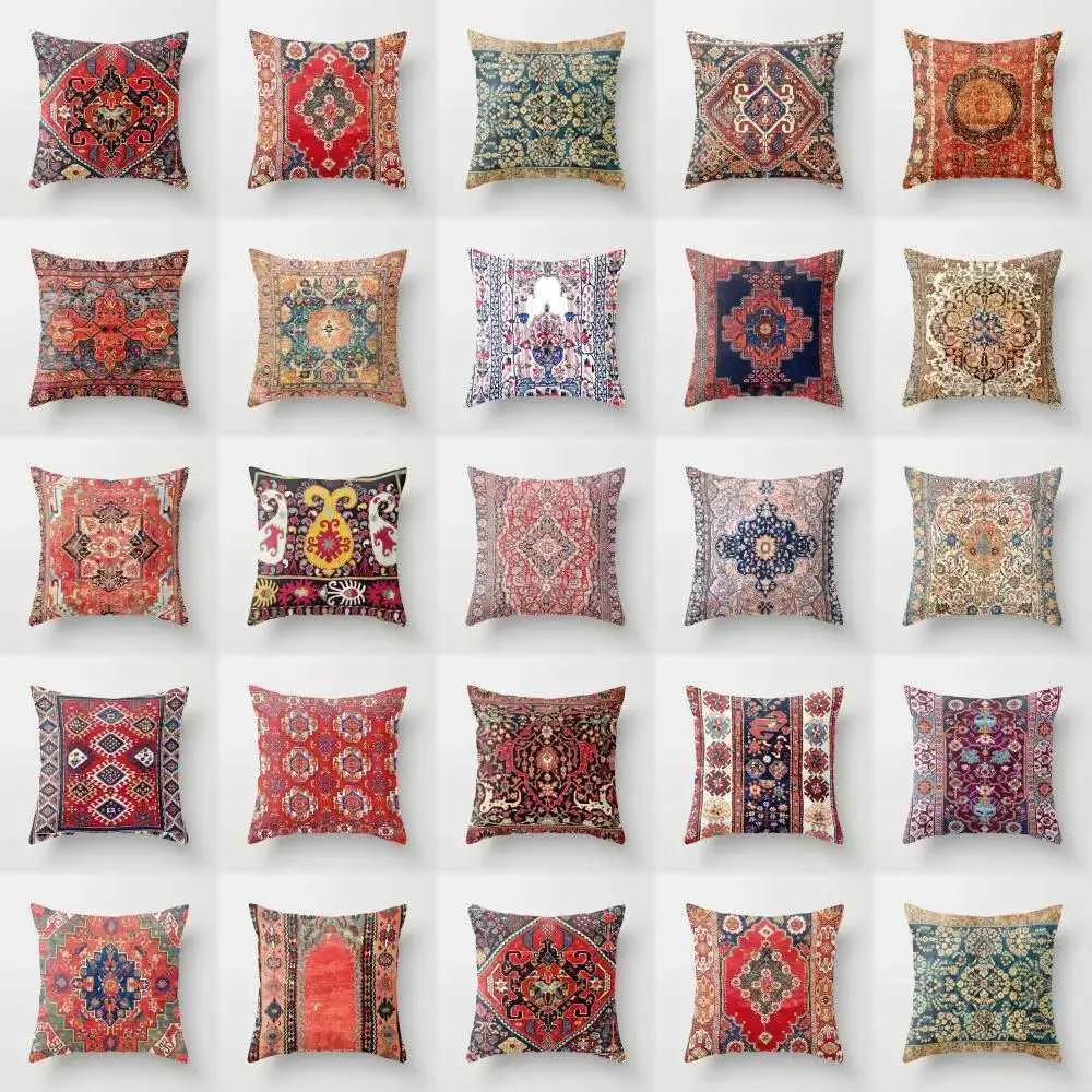 Nordic Pillow Case Moroccan Style Pillow Indian Bohemian Luxury Living Room Bedroom Cushion Cover Lumbar Pillowslip Home DecorXJ250102-image-1060973682