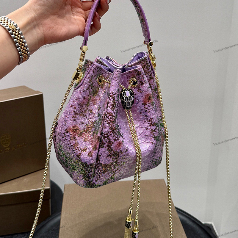 Sac de créateur, seau à eau, sac à main à la mode en glace, sac de maquillage pour femmes de haute qualité, sac à dîner, sac de toilette, mini-sa