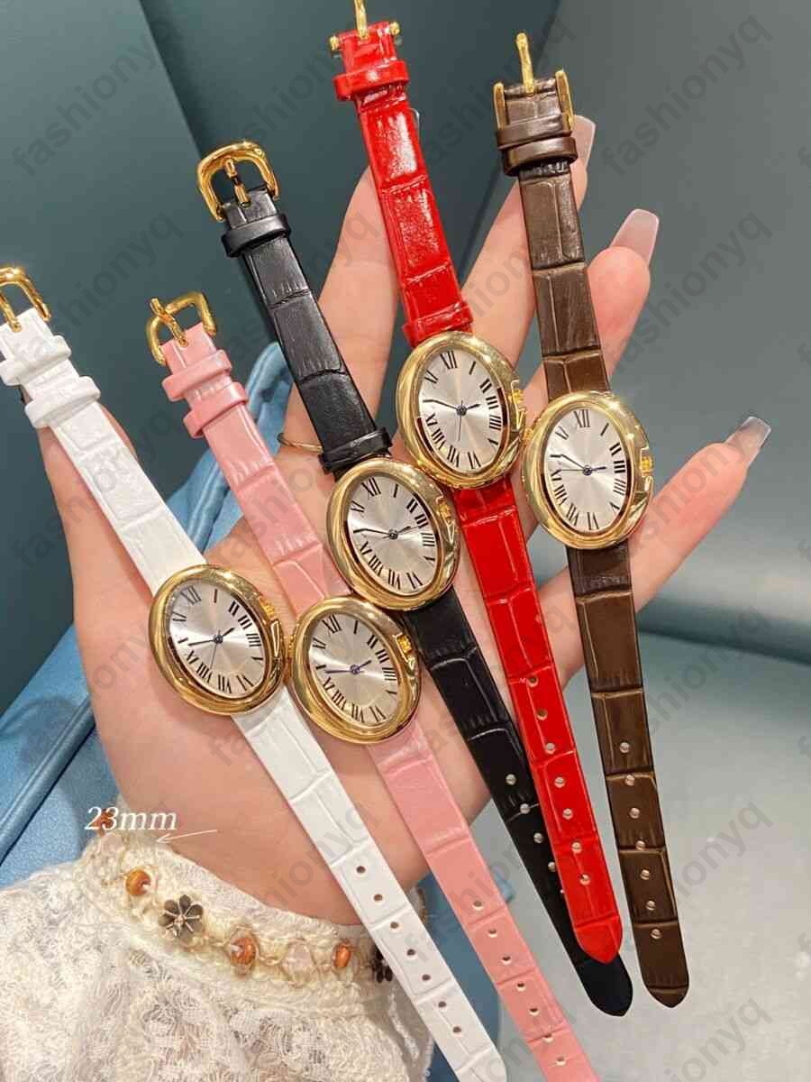 Montre design de montres pour femmes Regarder des créateurs de lettres de cadran rond Dîner de voyages de voyage