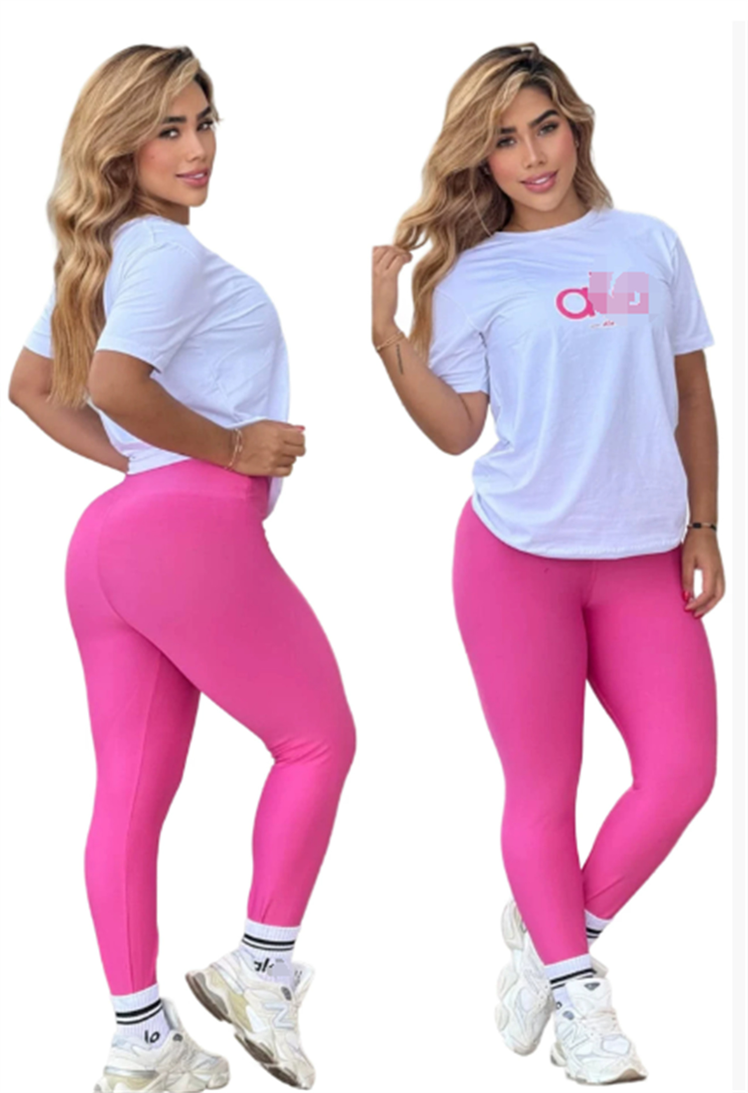 Gym Yoja Tracksuits Designer Sportswear Two Piece Suit White Black Bra Tees Fitness Legging Tummy Pant Sports Sets Outfit Running Jogging Suits
