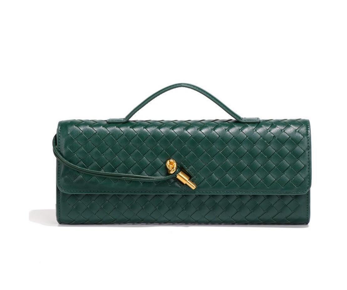 Designer sac cabas Andiamo petit format cuir de vache femme bandoulière tressée cuir d'agneau noir pochette à main
