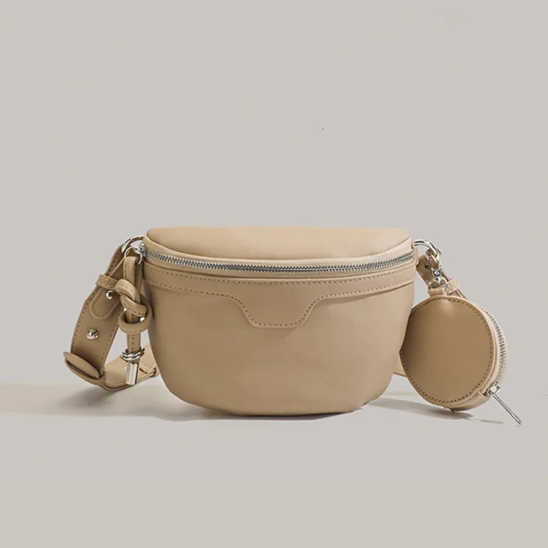 Mode ner femmes sacs taille Pack esthétique en cuir PU chaîne Fanny banane sacoche bande sac à bandoulière sac de ceinture 250605