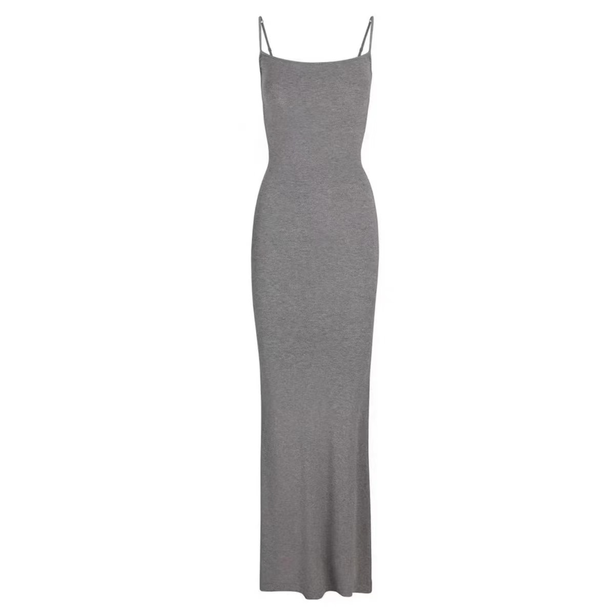 Designer dresses for woman summer womens tops tank pink dress knitted neck sleeveless multi Spaghetti Strap sexy dresses elasticity bodycon skirt