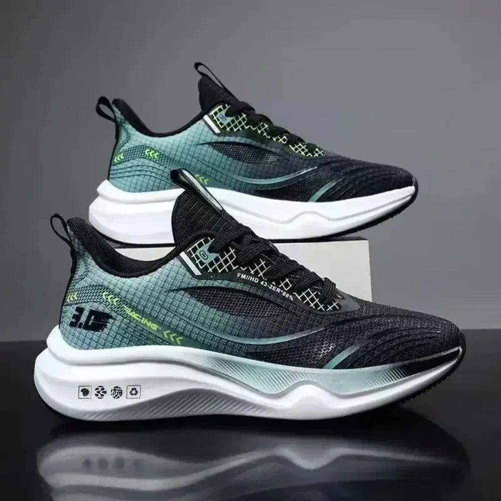 2025 Sports shoes mens summer mesh shock-absorbing ultra light breathable casual shoes student shoes running shoes 250603