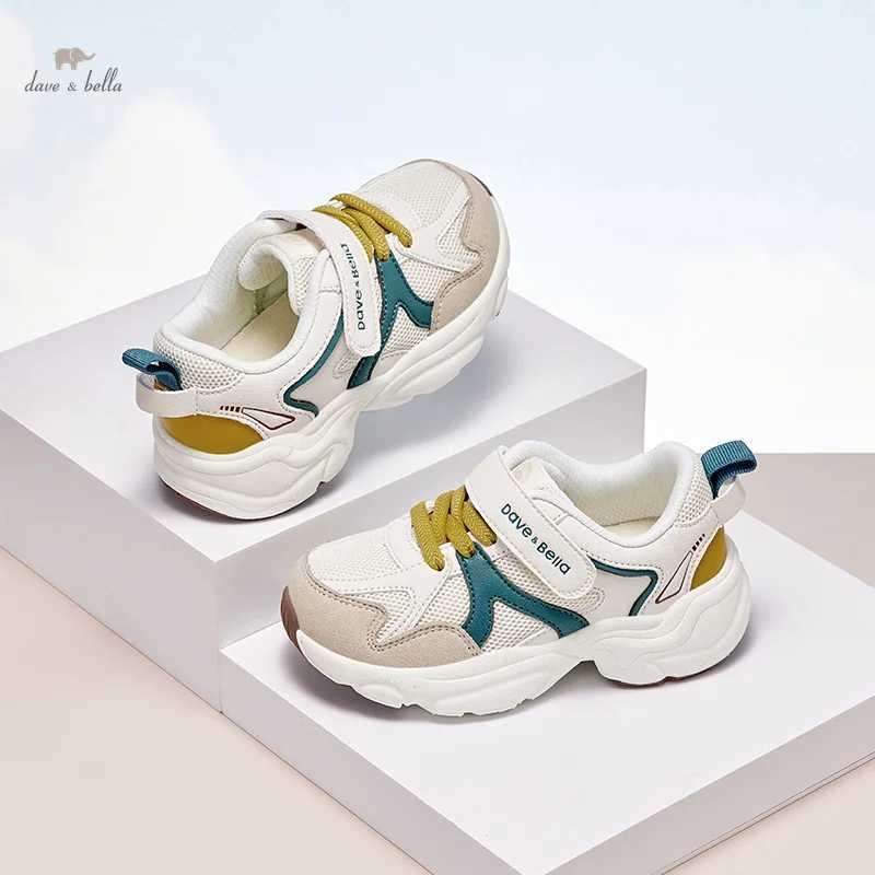 Dave Bella Spring Autumn Childrens Fashion Sports Boys Running Leisure Breathable Outdoor Shoes Sneakers Chaussures DB3241762 Z250609