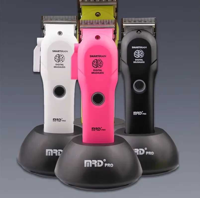 MRD Hair Clippers Professionallessless Barber Hair Tools Collection avec moteur Super-Torque - Clippers et coupeurs de cheveux W250609