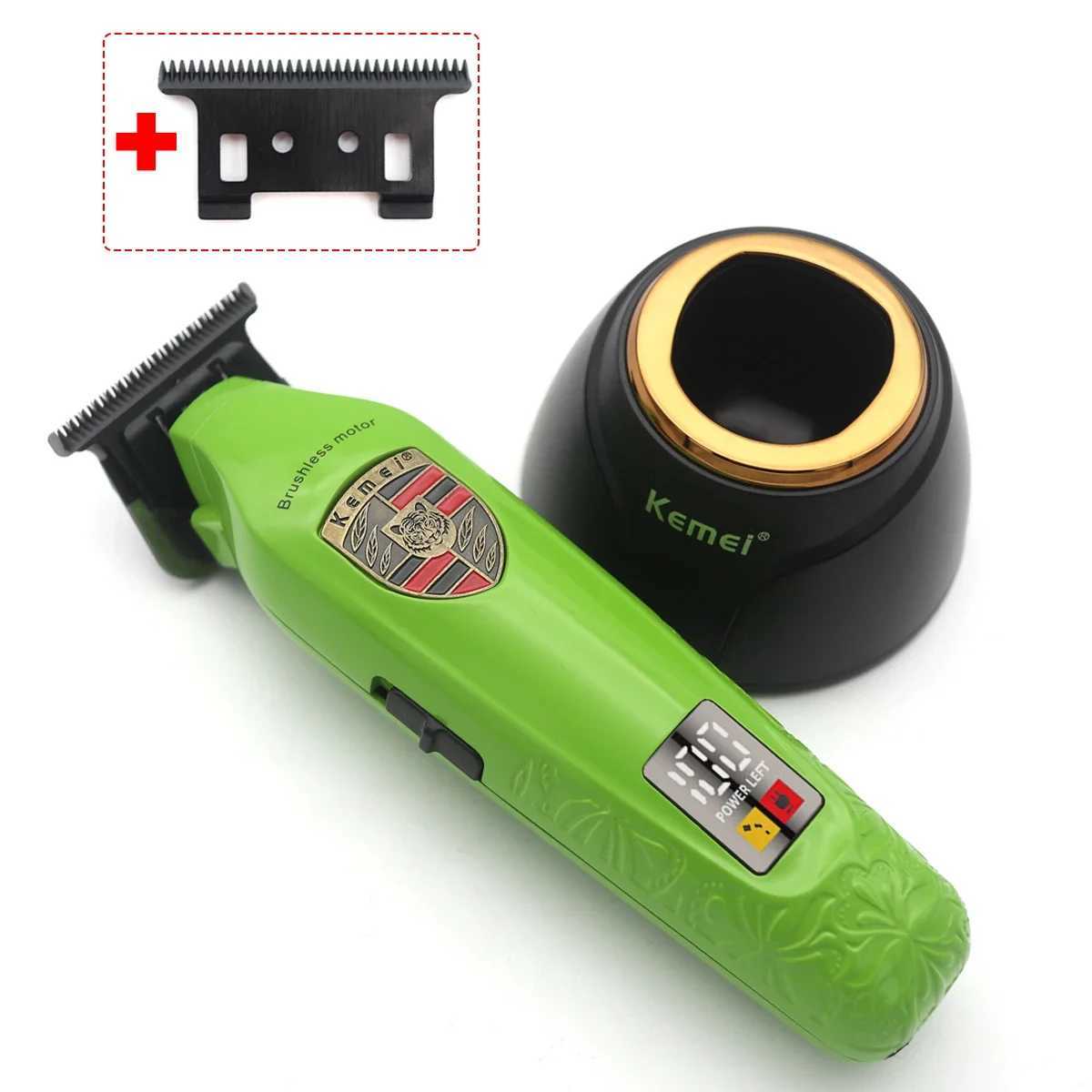Kemei 2236 Barber Claign-sur-cheveux Clippers rechargeables Triming de cheveux sans coiffure électrique Machine sans pinceau W250609
