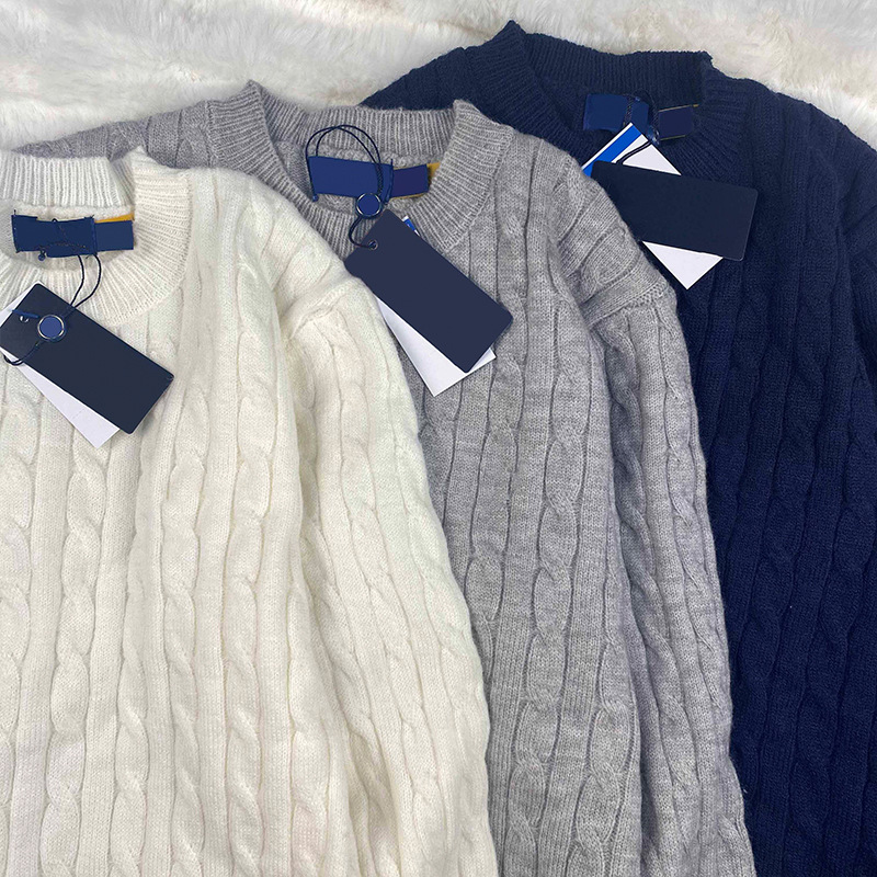 Womens sweater Designer Cashmere Warm Hoodies brand classic embroidery Pony half zip sweater Fashion Loose large stretch Sweatshirt Coats
