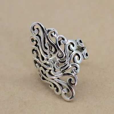New Arrivals 925 Sterling Silver Ring for Women Adjustable Size Ring Fashion sterling-silver-jewelry W250609 W250609