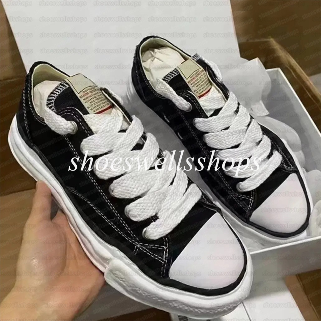 Designer MasonS Miharas chaussures hommes femmes chaussures dissoutes été nouvelles chaussures décontractées noir et blanc OG toile chaussures de