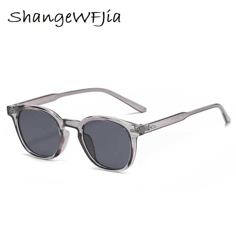 Mode Vintage Square Lunettes de soleil 2024 Wen Marque de luxe Designer Petites lunettes de soleil pour hommes Conduite Fem S Lunettes UV400 X250