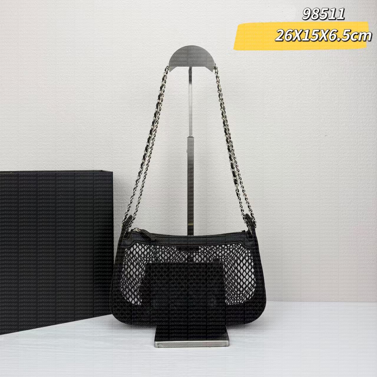 Women's Designer Hobo Bag Hollow Fishing Net Bag Shoulder Bag Chain Hand Bag 30735