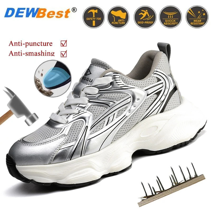 Chaussures de travail anti-smash et anti-stabbing légères légères 6KV chaussures de sécurité isolées 6KV chaussures anti-smash 250609