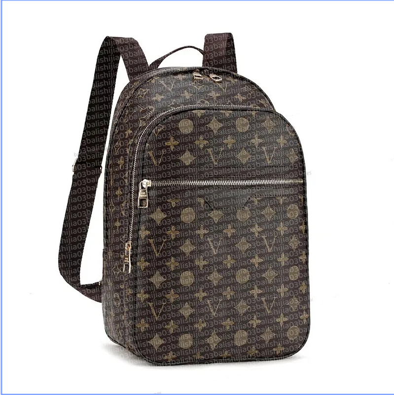 Designer Black embossing Backpacks Handbags Men Women PU Leather Backpack School Bag Fashion Knapsack Back pack Presbyopic Rucksack Shoulder Bags