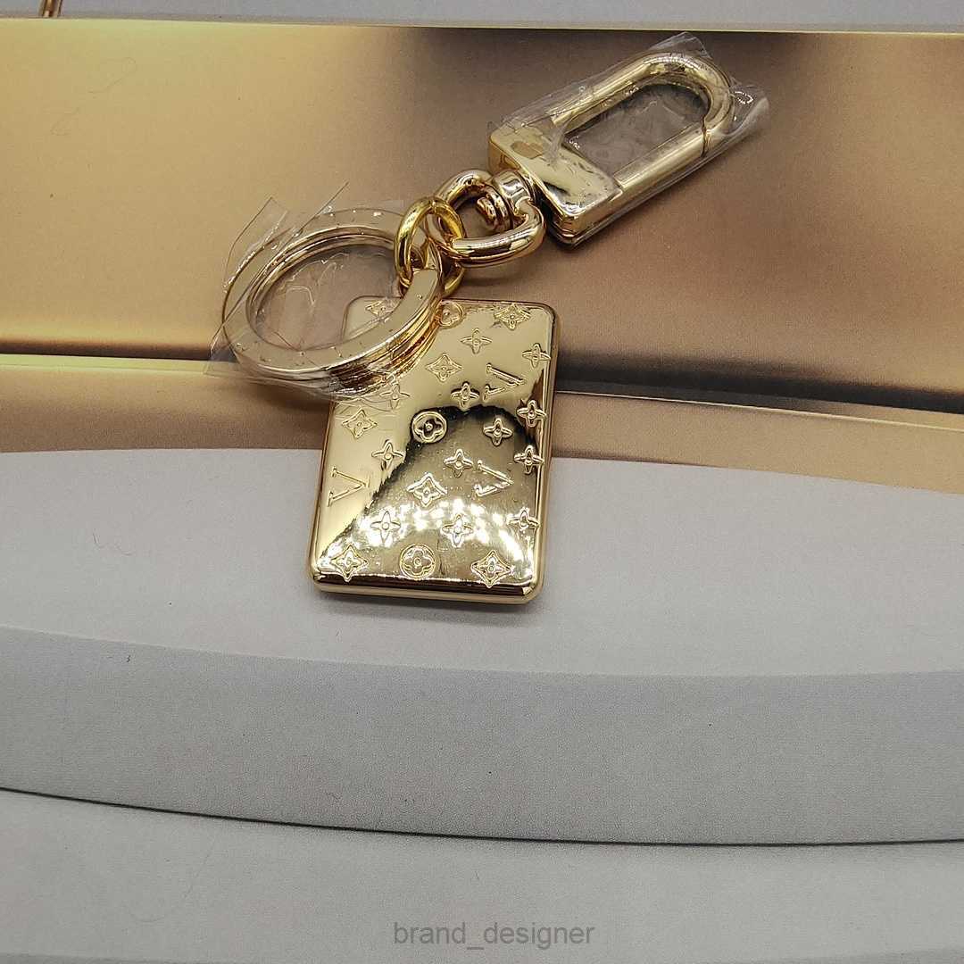 2024 Designer de luxe Keychain Chaîne Twiggy Gold Letters Fashion Womens Charm Luxury Luxury Alloy Classic Key Rings69eq