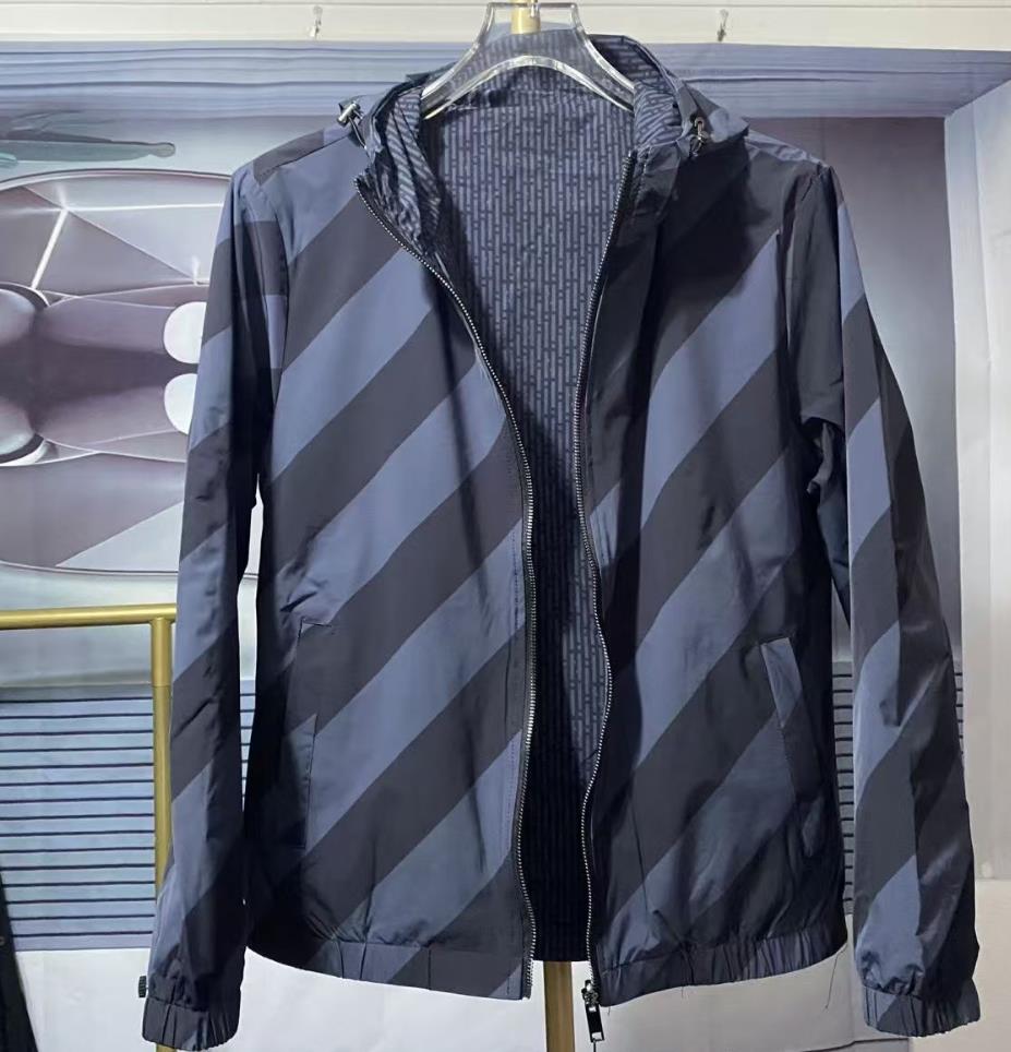 New Top two-sided Men Women Outerwear Coats Men's Jackets Spring Autumn Outwear Windbreaker Clothes Jacket Coat Outside Sport Mens Clothing