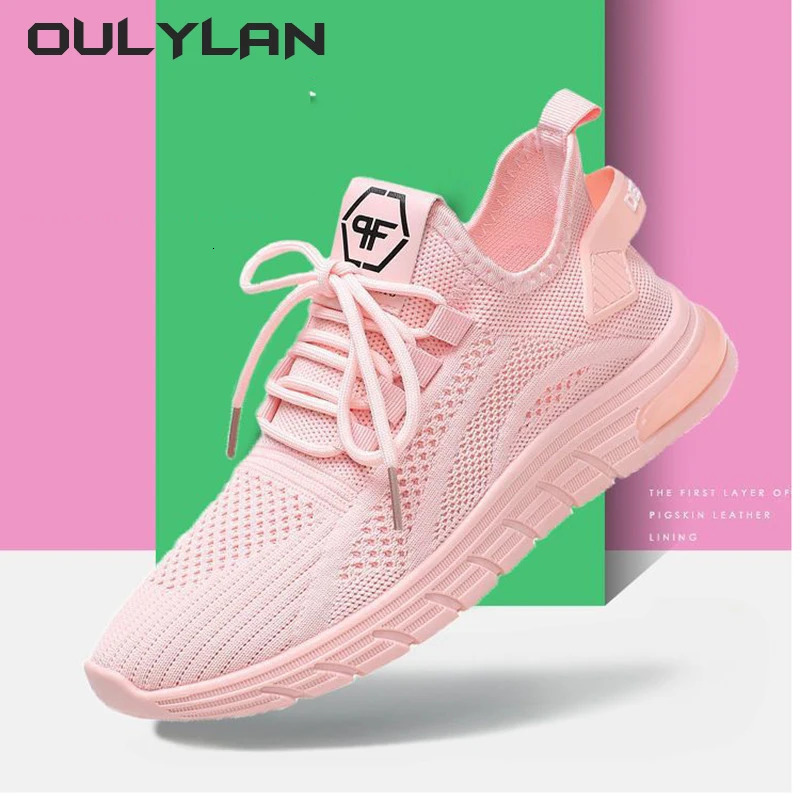 Comfortable Work Shoes Sports Shoes Soft Sole Women Leisure for Spring and Autumn Shoes Lightweight Breathable Womens Shoes 250606