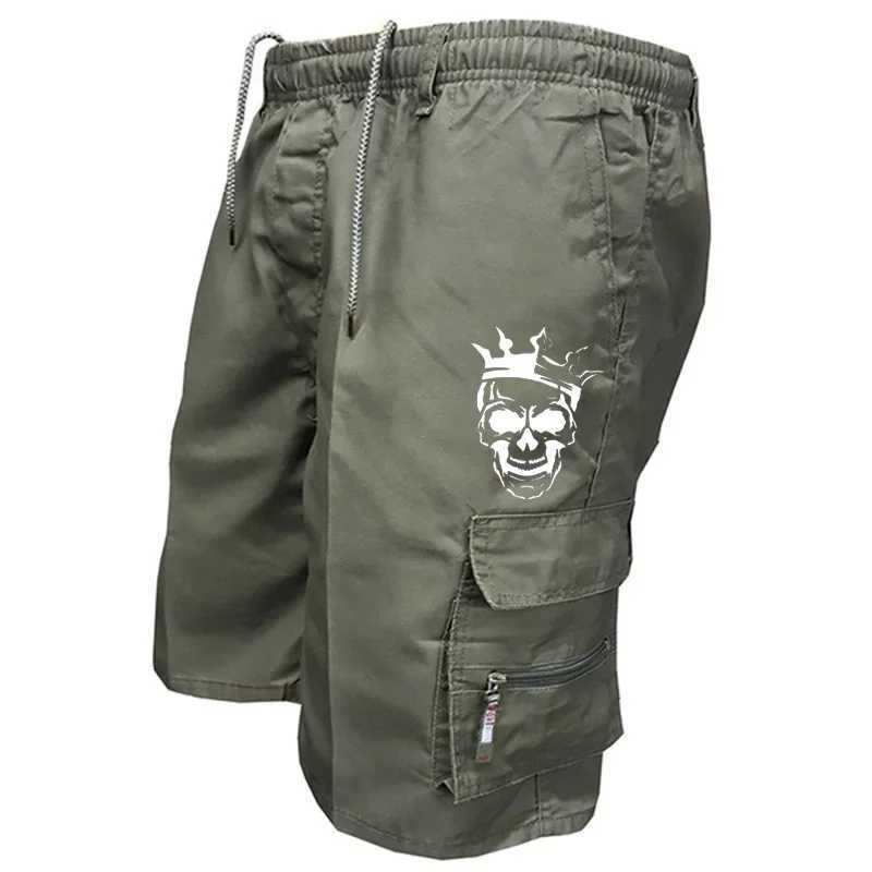 2025 brand new fashion multi-pocket mens casual shorts fitness loose casual shorts camouflage tactical shorts W250610