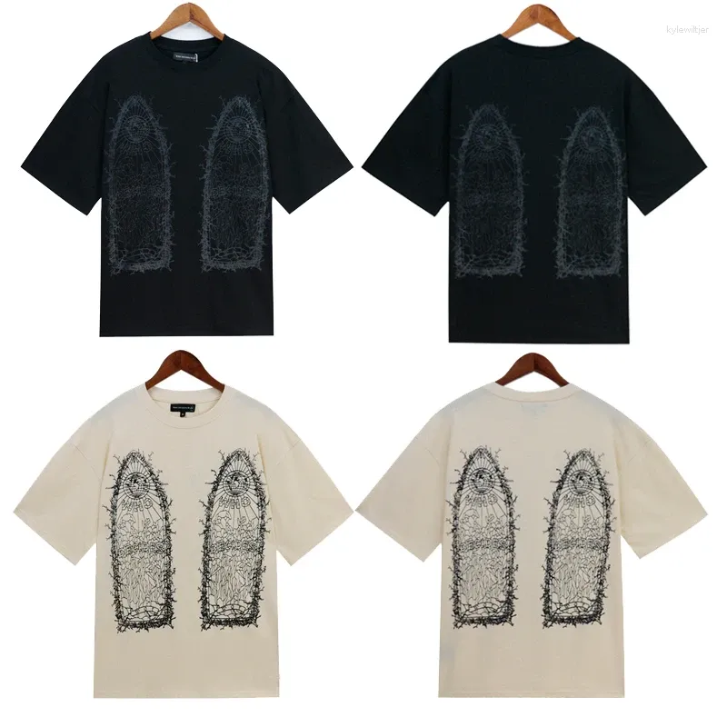 T-shirts de créateurs T-shirts pour hommes Vintage QUI DÉCIDE LA GUERRE T-shirt à manches courtes unisexe de haute qualité Street Casual Top Tee