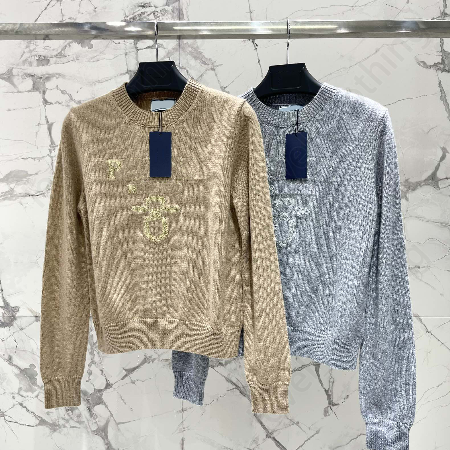 Designer Women's tank top nagram Women Sweaters Korean Fashion Lantern Sleeve Soft Mohair O Neck Sweater Women Autumn And Spring Pullover Long