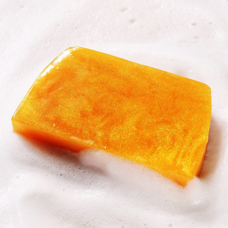 Essential Oil Handmade Soaps Golden Fragrance Soap Fat Aromatherapy Cleaning Washing Face Soap Bath Body Shower Soap Facial Cleansing Oil Rich Fo-image-1061285986