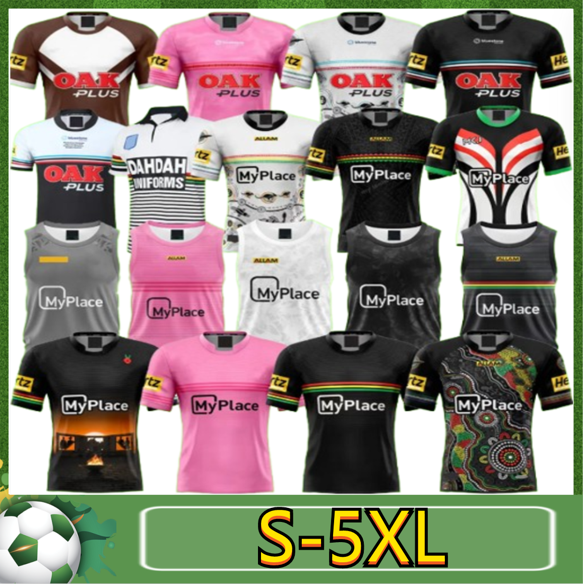 24 25 26 Penrith Panthers 2024 2025 2026 Rugby Jerseys vest 24 25 26 Mens League shirt retro Indigenous version Special Edition Tee Mens Training un