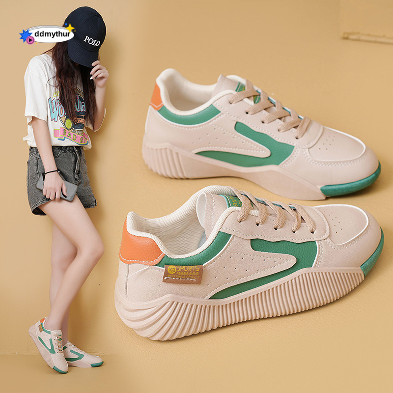 2025 Spring New Women's Fashion Trend Versatile Sneakers Comfortable Casual Soft Sole Sports Shoes ddmythur