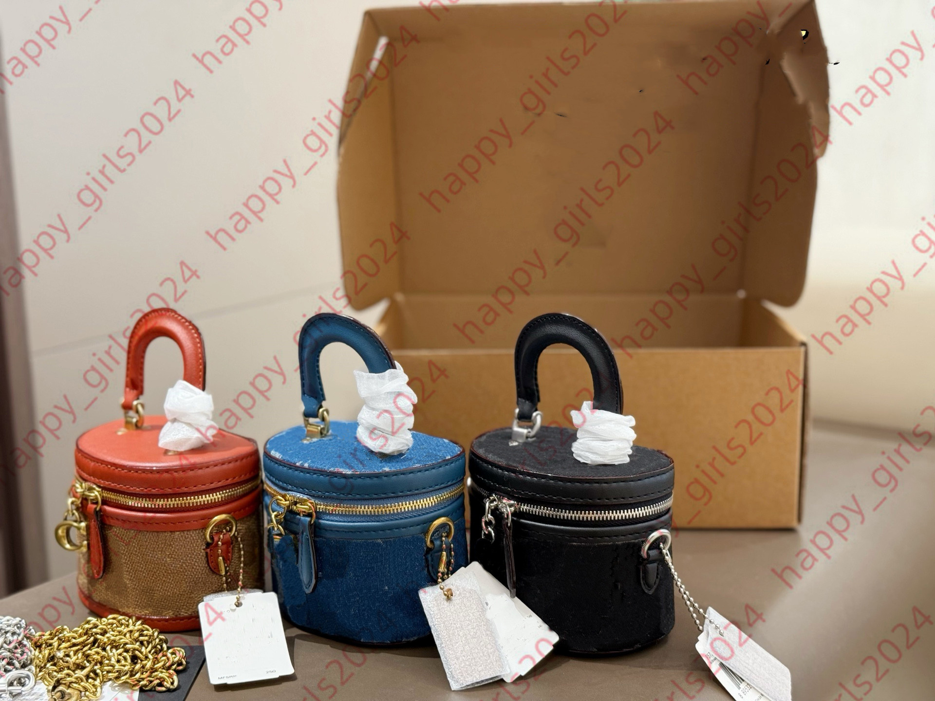 Trail 12 Mini Small Box Sac à la mode classique Femme Femme Makeup Lipstick Bag Designer Mini Half Moon Jonie Cross Body Body Bag Sac Sac à main