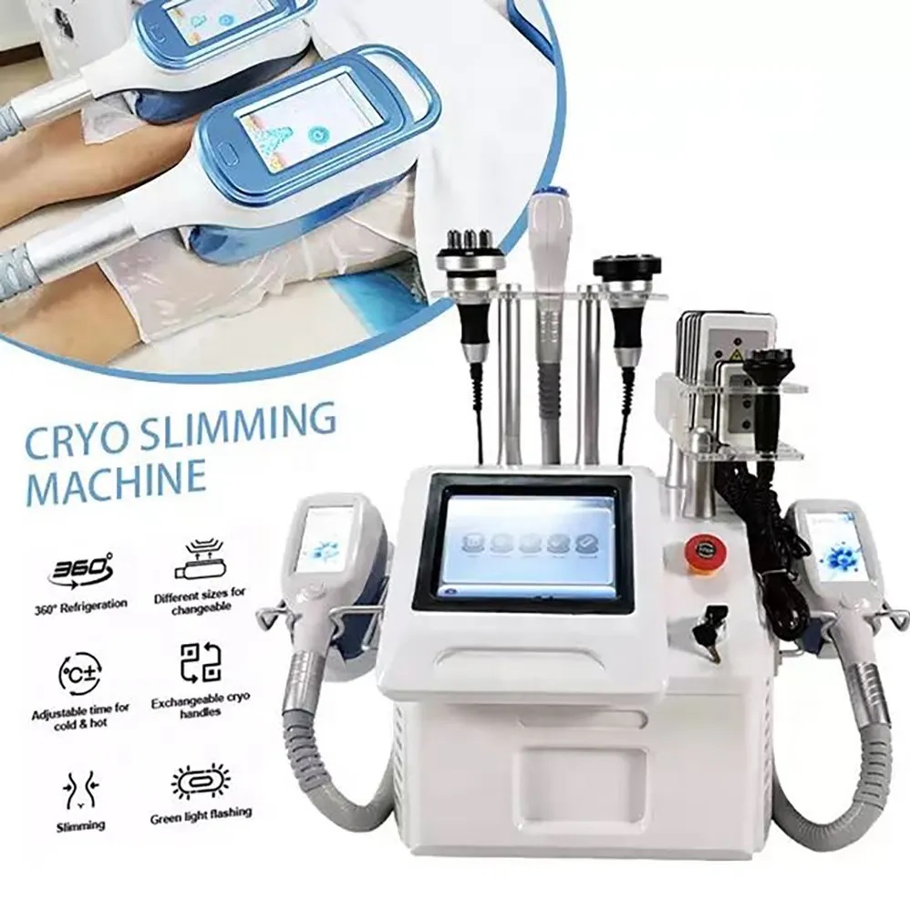 Machine minceur de gel 40k Ultrasonic Lipolaser Cavitation Cool Sculpt Vacuum Cryolipolyse Équipement de beauté pour une réduction efficace des g