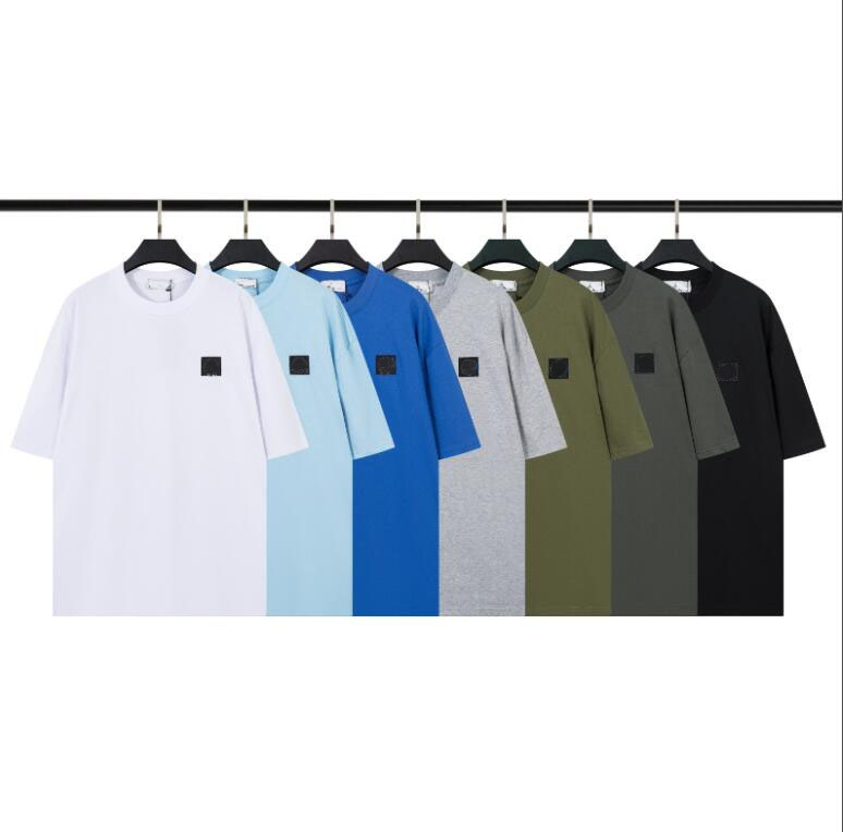Designer Mens T Shirt Tops High Quality Embroidery badge T-Shirts sport Womens Tees pure Cotton Street Shorts Sleeves Clothes summer fashion T-shirt