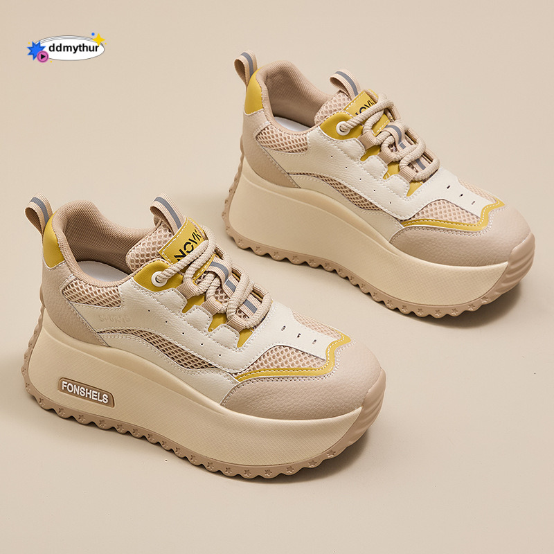 2025 Spring/Summer New German Training for Women, Sports Casual Hidden Wedge Thick-Soled Dad Shoes, Versatile Women's Shoes ddmythur