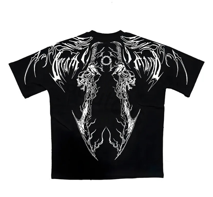 Men de Tshirt Soul Forgotten Soul Designer Y2K Gothic Tees Breashedivinité Hoodies Gym Sports surdimensionnés surdimension