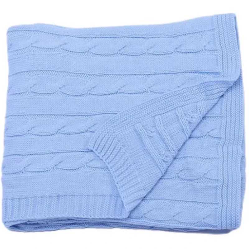Personne Hu bébé tricot de pâte frite en tricot enveloppe de couverture enveloppe de nouveau-né le nouveau-né.