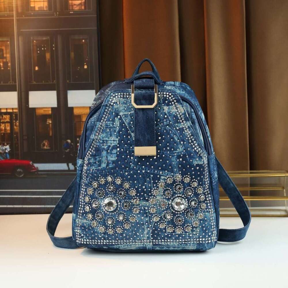 Nouvelle mode double pour les femmes avec des embellissements de strass
