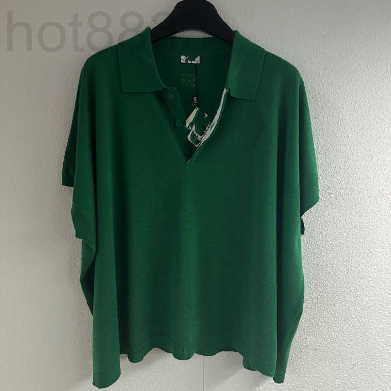Women's T-shirt Designer 2025 Early Spring Letter Embroidery Youthful Fashion Casual Style Daily Versatile Turn-down Collar Polo Shirt UM8A