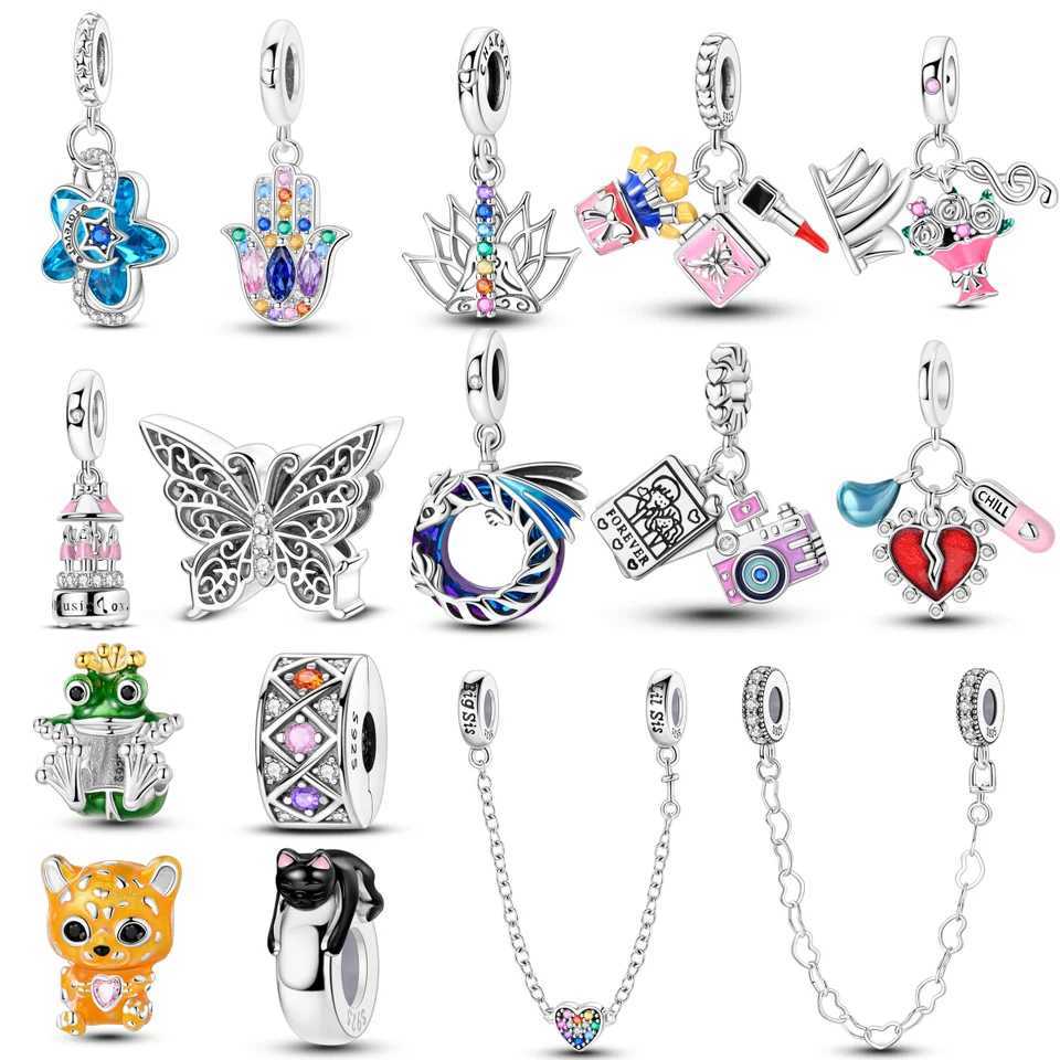 Silver Plated Yoga Chakra Energy Charm for Original Bracelet Necklace DIY Beads for Women Je Gift Making GiftXJ250611-image-1061517131