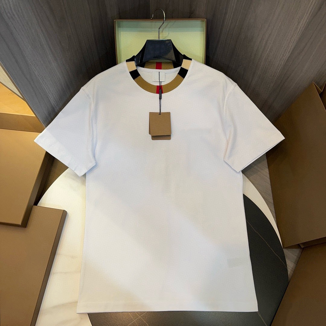 2026 High quality classic style designer summer fashion men's top cotton T shirt short sleeved clothing European size