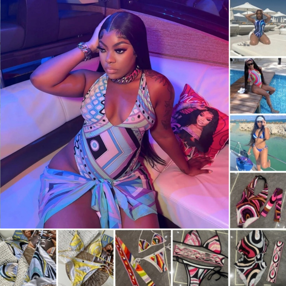 Designer des femmes duigner écharpe en bikini couvre-maillot de bain vers la jupe tenues de maillot de bain de plage bandeau d'été robe de plage