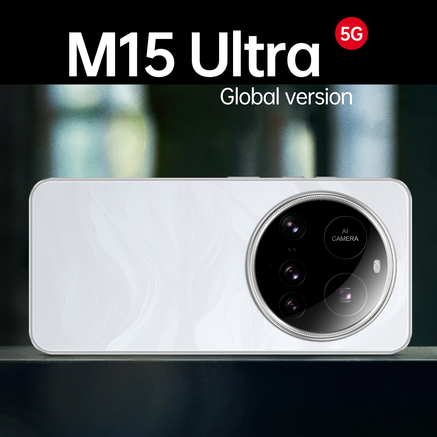 New M15 Ultra cross border mobile phone real 4G + 32GB perforated screen 7 3-image-1105882954