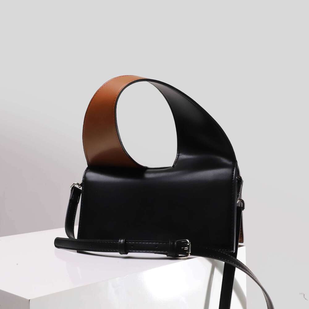 for Women Autumn Winter New Trendy Accordion Small Crossbody Personality Wide Strap Handbag Shoulder Bag High Quality Texture