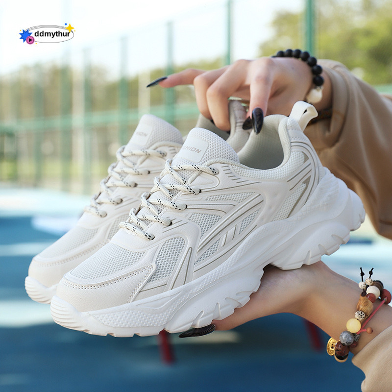 Chaussures de sport légères à semelle souple pour femmes, souliers de course à semelle souple, en maille respirante, nouveau Style d'étudiant, ta
